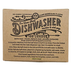 Dishwasher Sheets | 100 Loads | 50 Sheets