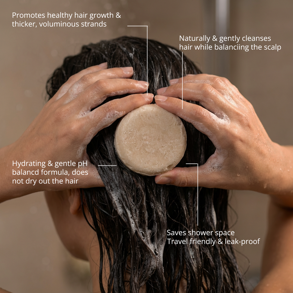 Natural Shampoo & Conditioner Bar Set