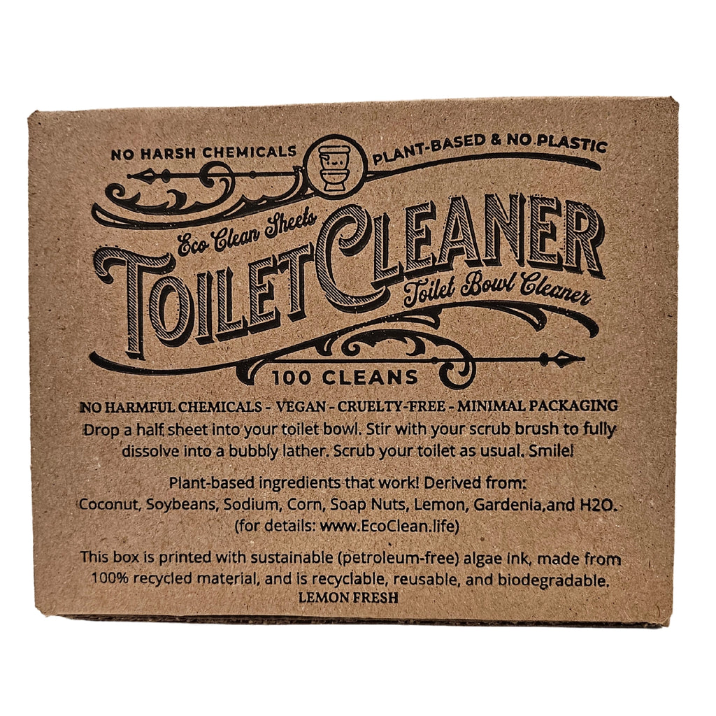 Toilet Bowl Cleaner | 100 Cleans | 50 Sheets