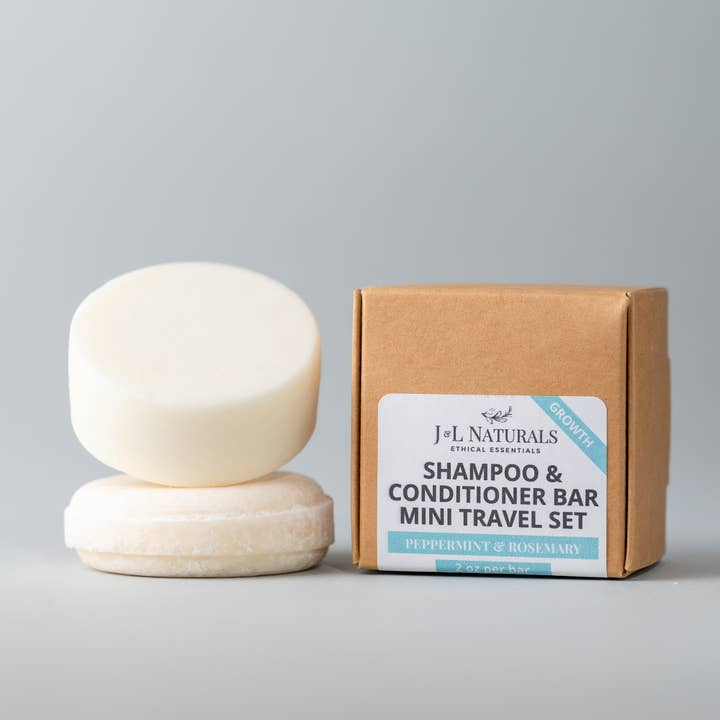 Natural Shampoo & Conditioner Bar Set