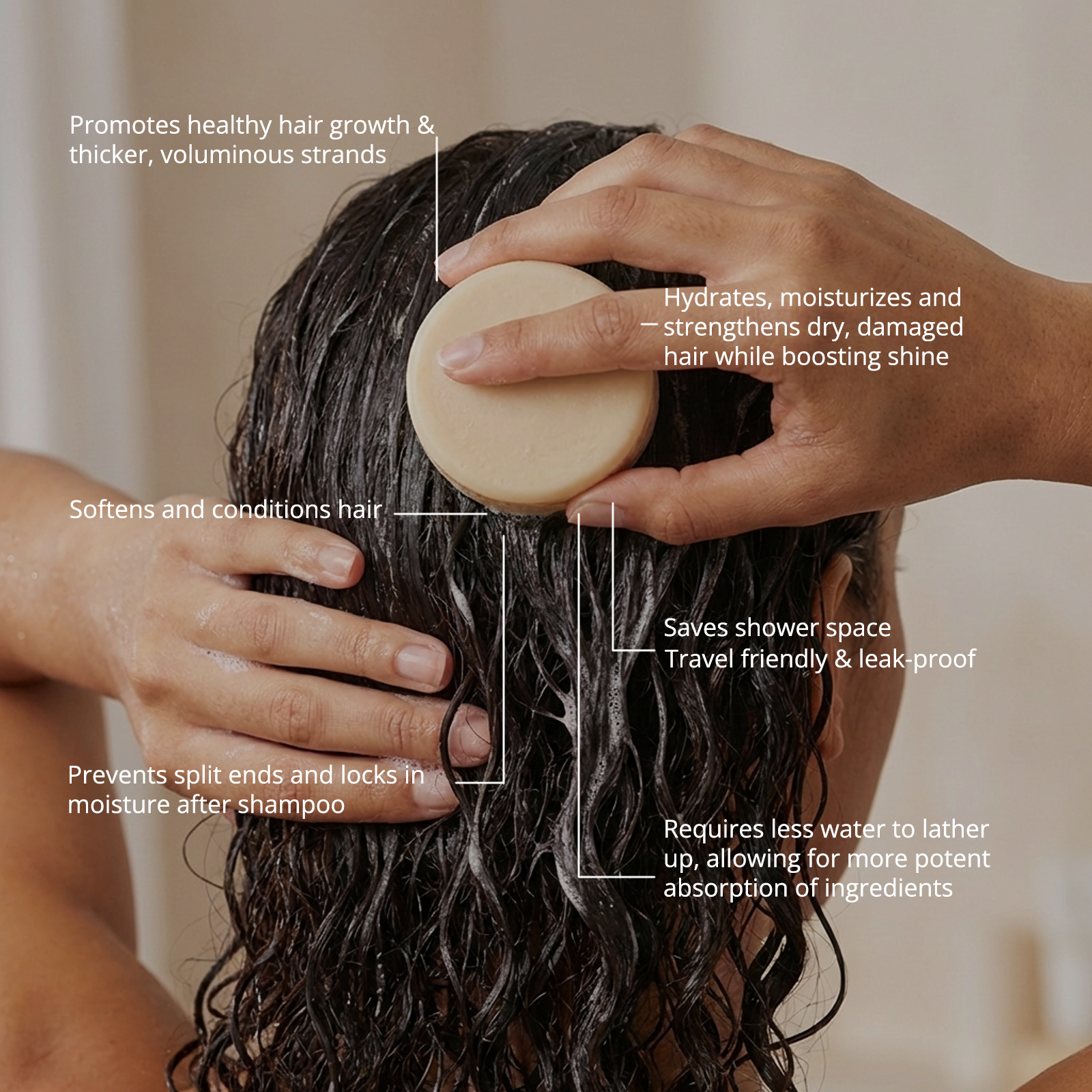 Natural Shampoo & Conditioner Bar Set