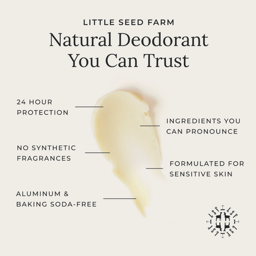 Aluminum free and baking soda free organic deodorant cream ingredients