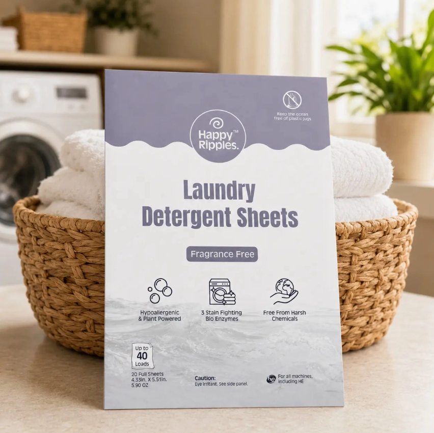 Laundry Detergent Sheets | 40 Loads | 20 Sheets
