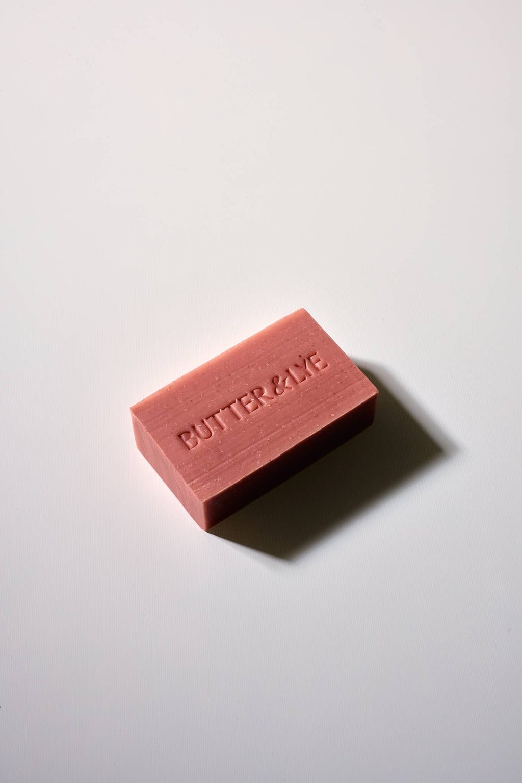 Natural pink clay soap bar for smooth skin by Butter & Lye