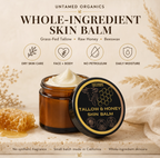 Natural 3-ingredient grass-fed tallow and wild raw honey moisturizer