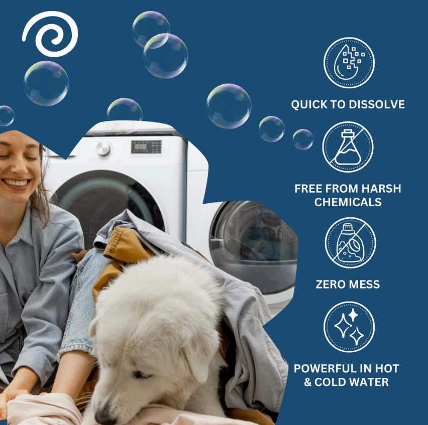 Laundry Detergent Sheets | 100 Loads | 50 Sheets