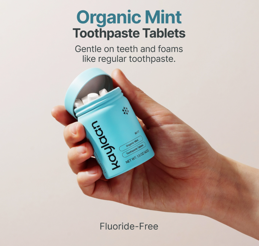 Fluoride-Free Mint Toothpaste Tablets