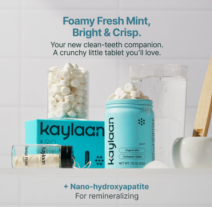 Fluoride-Free Mint Toothpaste Tablets