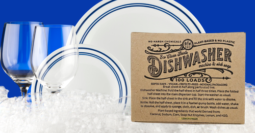 Dishwasher Sheets | 100 Loads | 50 Sheets