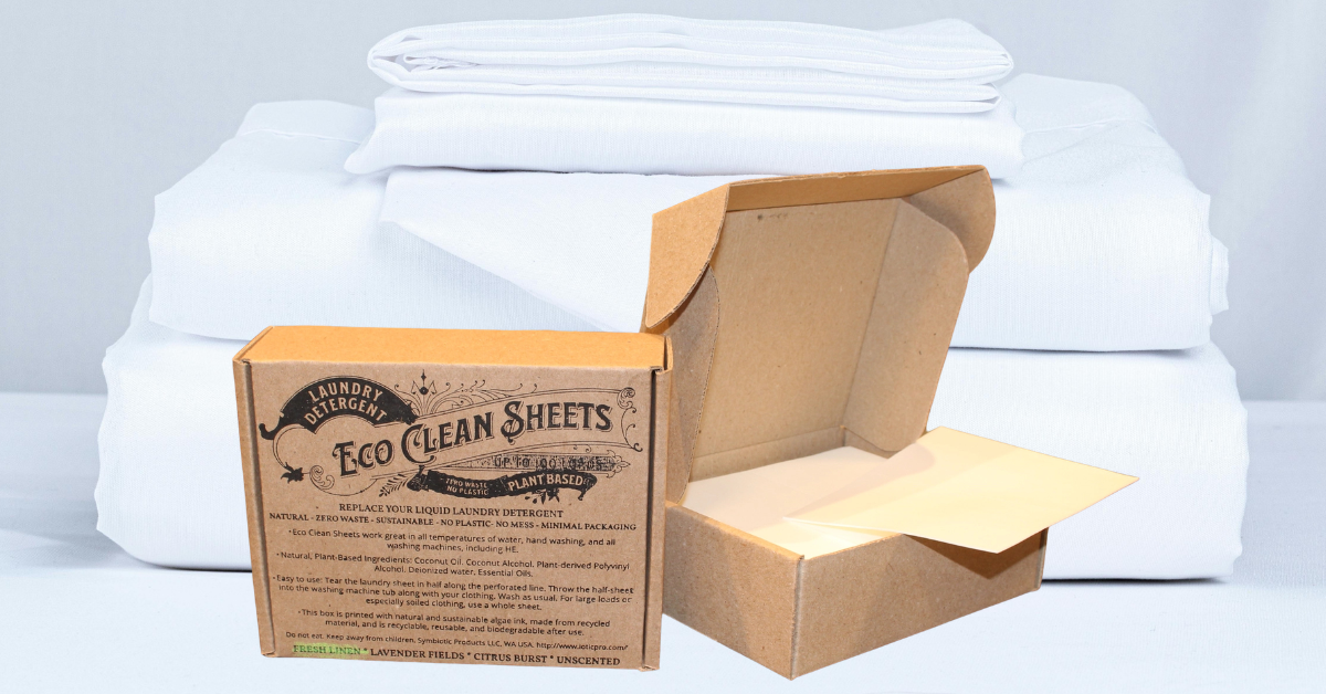 Laundry Detergent Sheets | Fresh Linen | 100 Loads | 50 Sheets