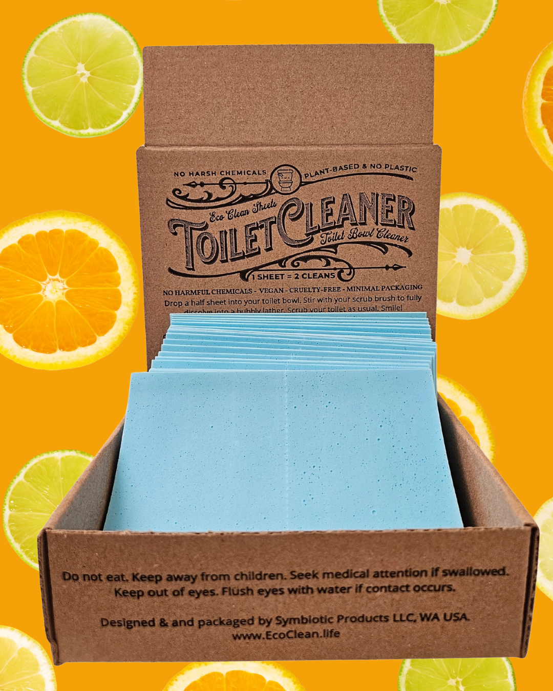 Toilet Bowl Cleaner | 100 Cleans | 50 Sheets