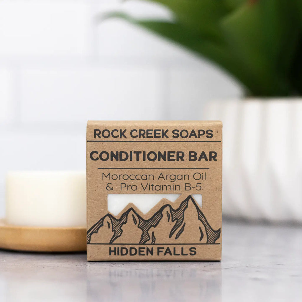 Natural Conditioner Bar | Argan Oil | Hidden Falls