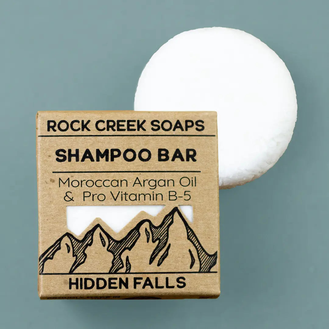 Natural Shampoo Bar | Vitamin B-5 & Argan Oil | Hidden Falls